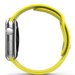 Curea iUni compatibila cu Apple Watch 1/2/3/4/5/6/7, 42mm, Silicon, Yellow